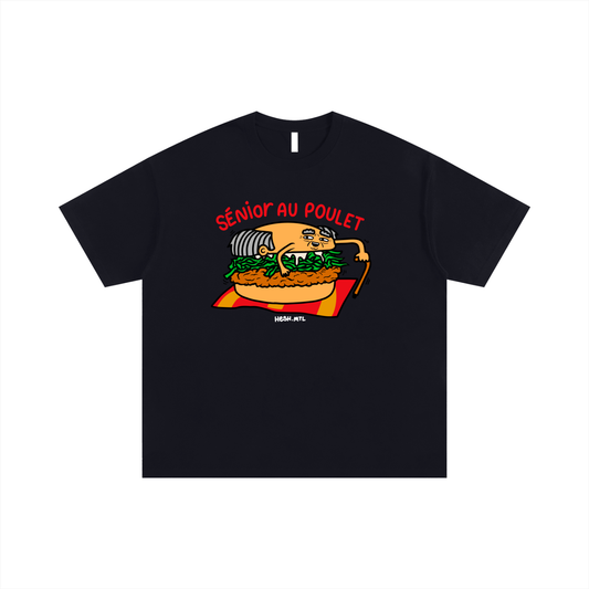 Sénior au poulet shirt
